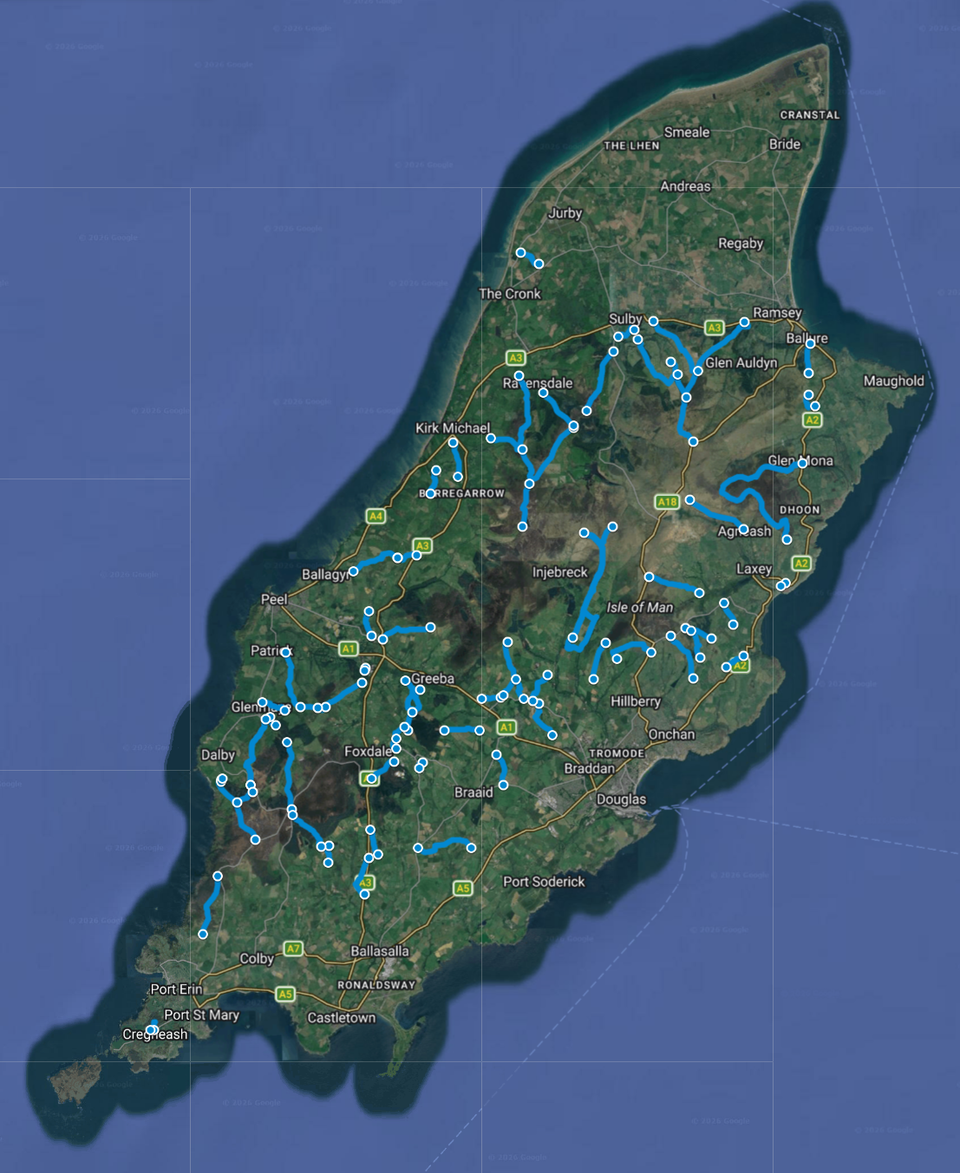 Isle of Man - Lanes and Greenways