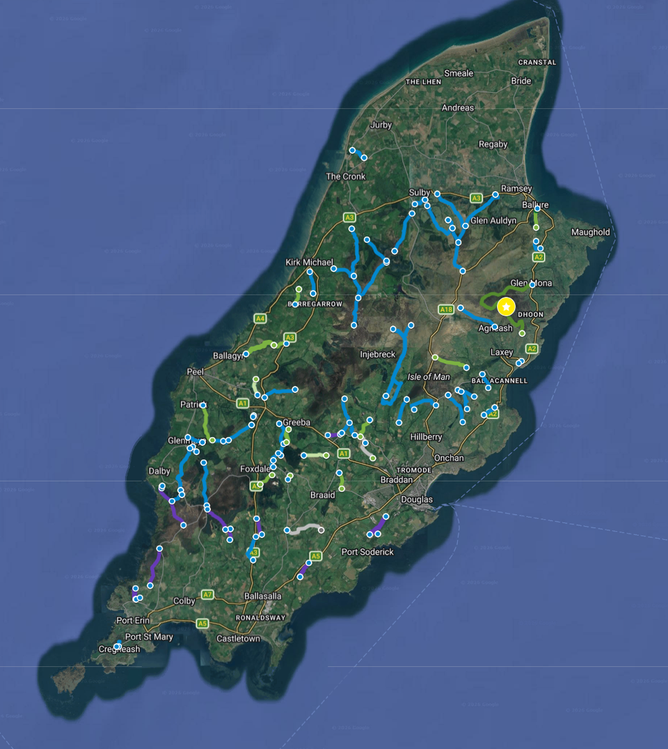 Isle of Man - Lanes and Greenways