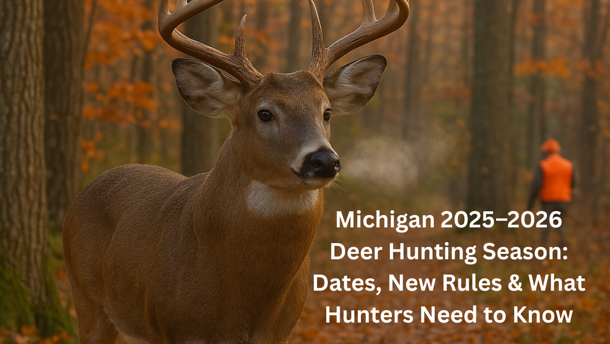 Michigan 2025–2026 Deer Hunting Season: Dates, New Rules & What Hunters Need to Know