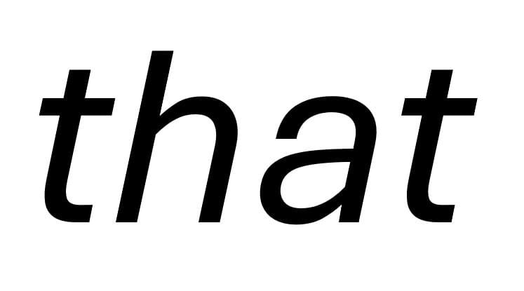 the word that