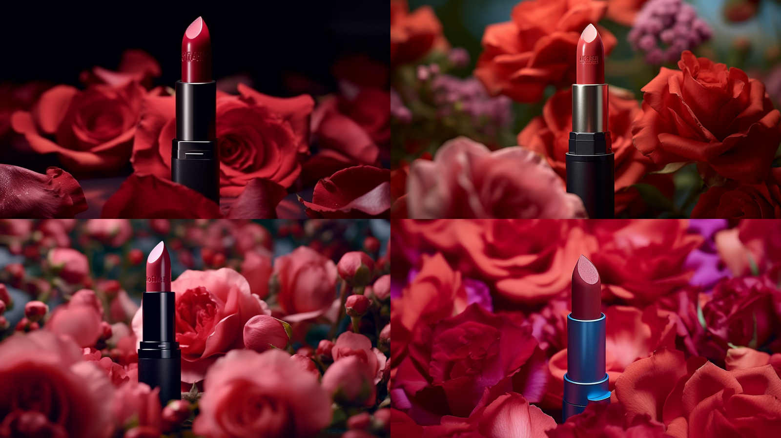 Lipstick Ad Midjourney Prompt