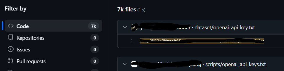 How NOT to find your AI API keys