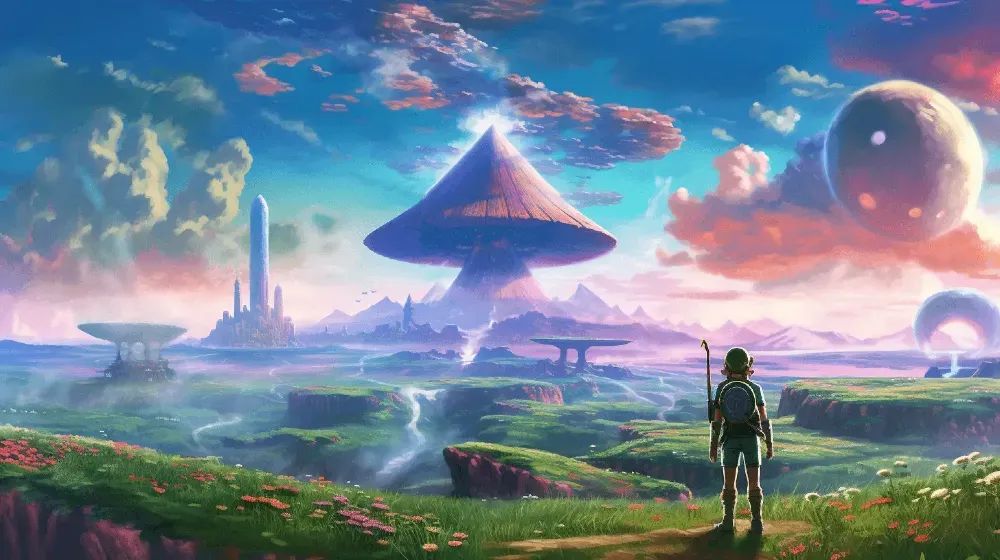 Hyrule Midjourney Prompt