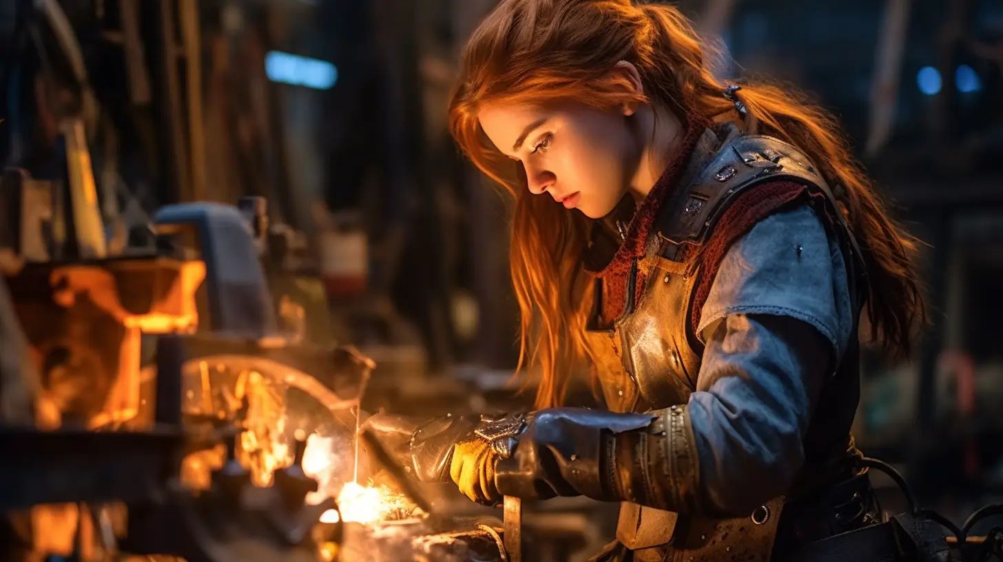 A Blacksmith Midjourney Prompt