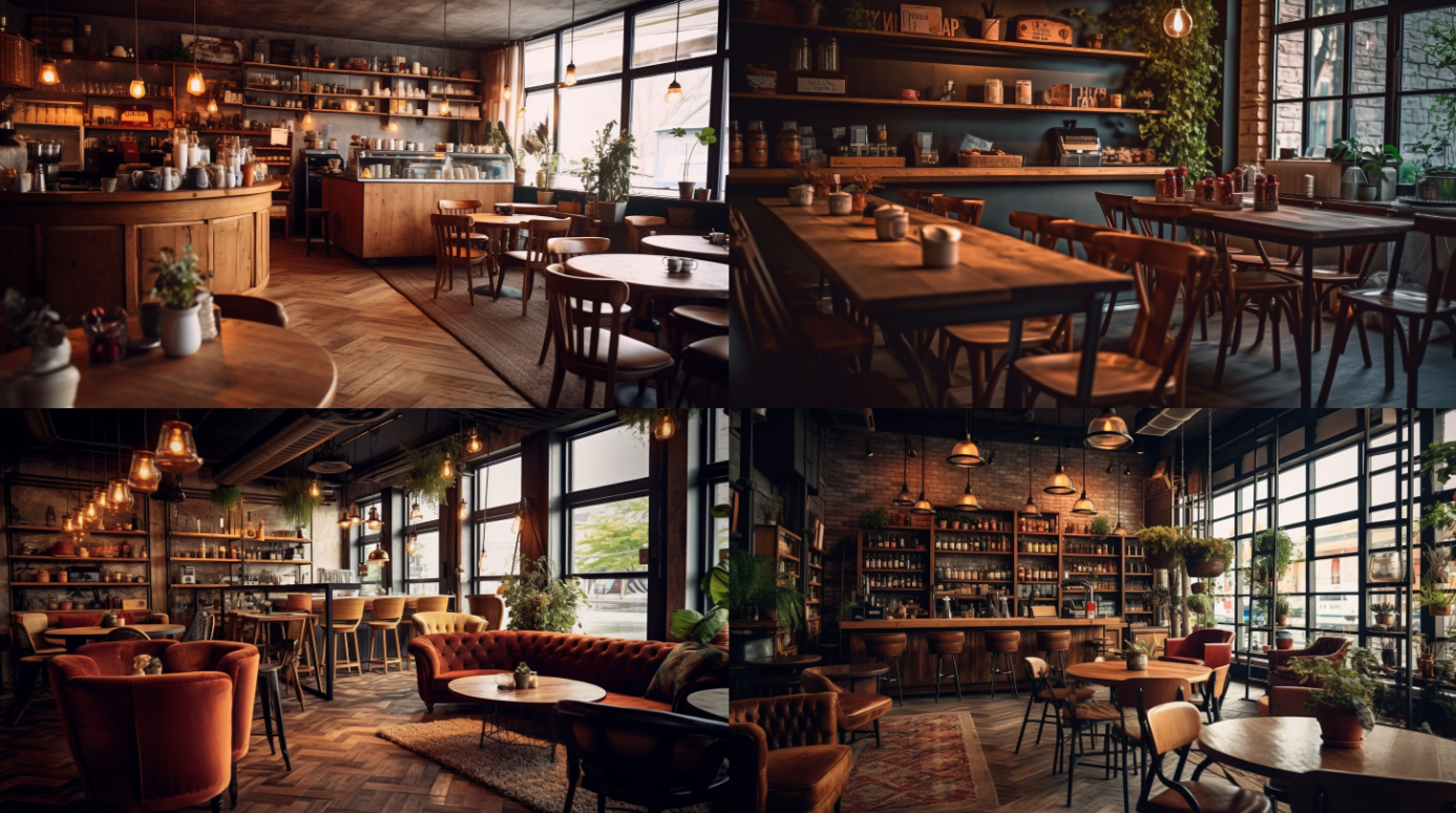 An Aesthetic Coffee Shop