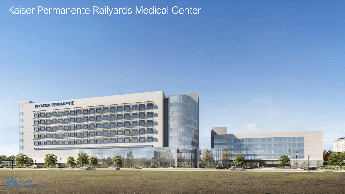 Kaiser Permanente unveils state-of-the-art medical center at Sacramento Railyards.