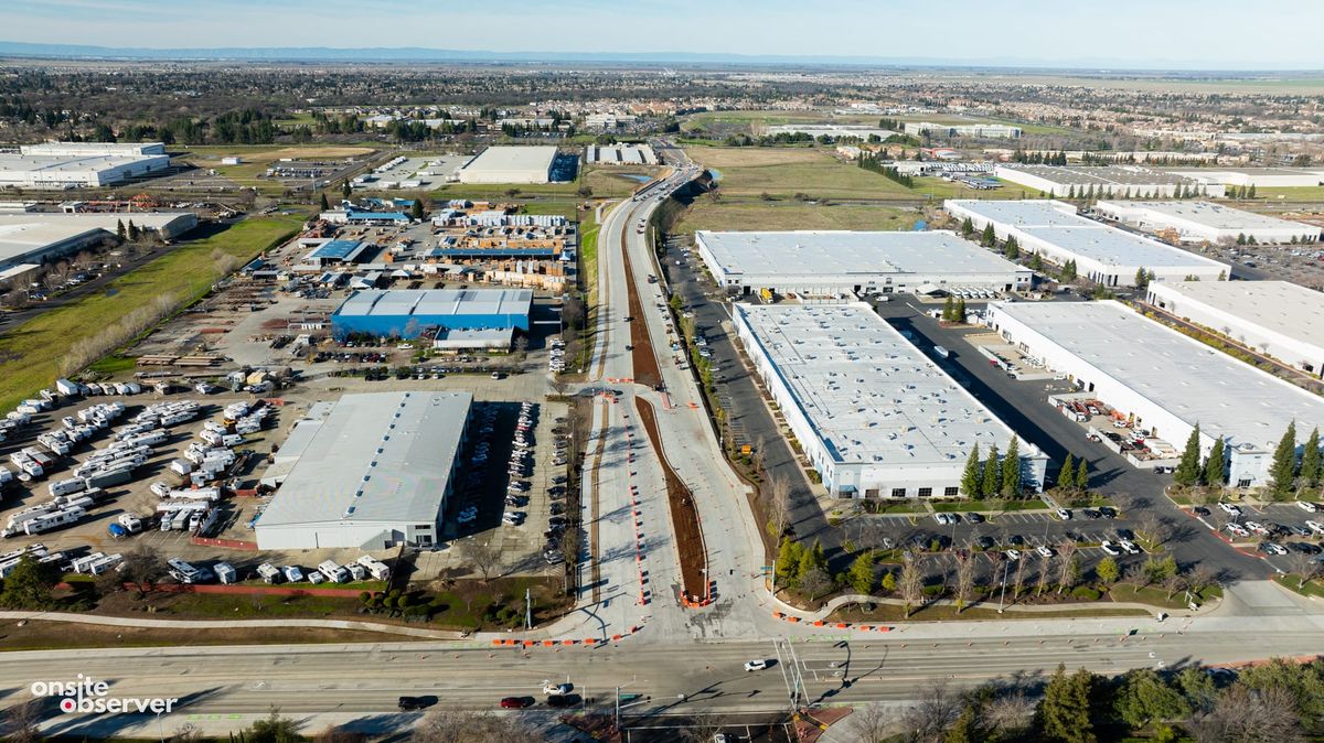 Roseville Parkway Extension Project nears completion.
