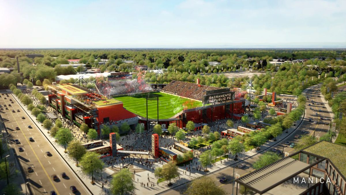 Sacramento Republic FC seeks fan input for new Railyards stadium.