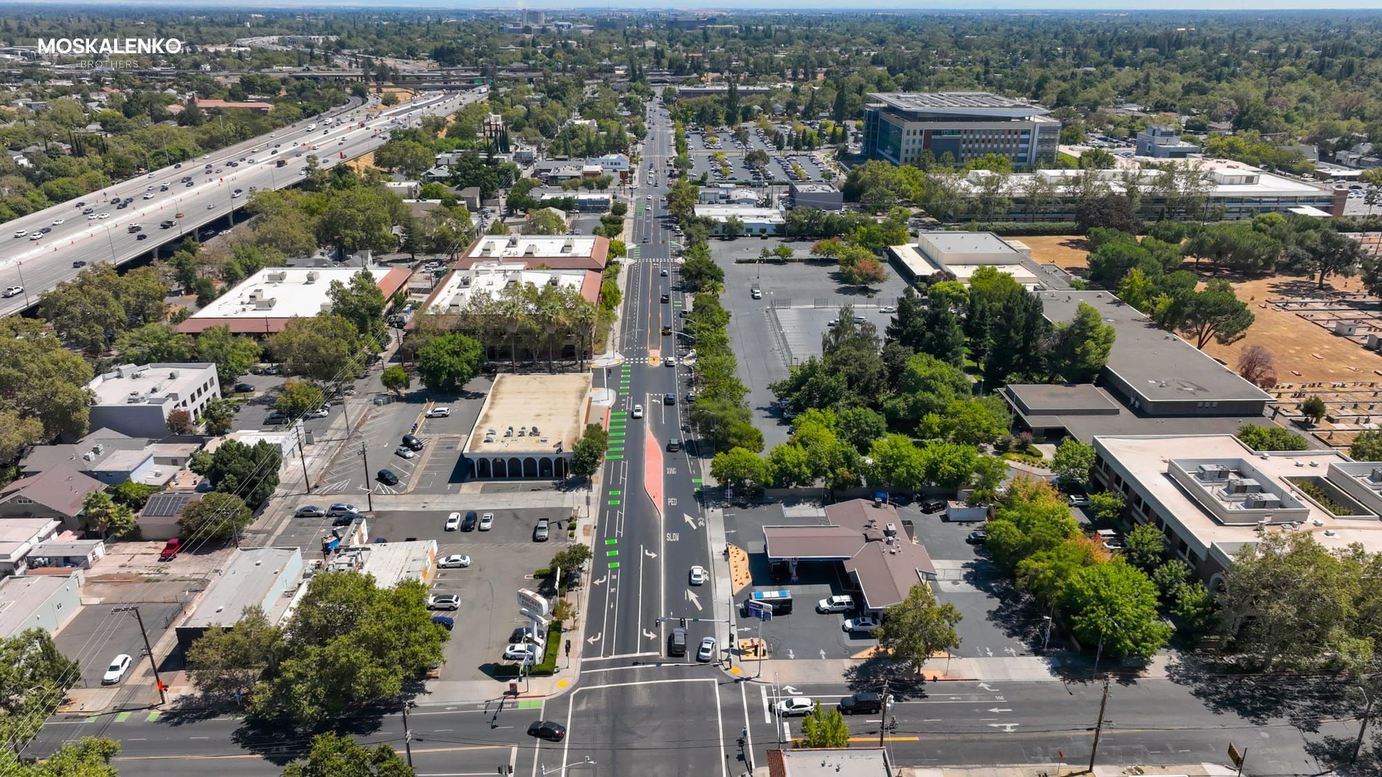 The transformation of the two-mile Broadway corridor between 3rd Street and 29th Street. 