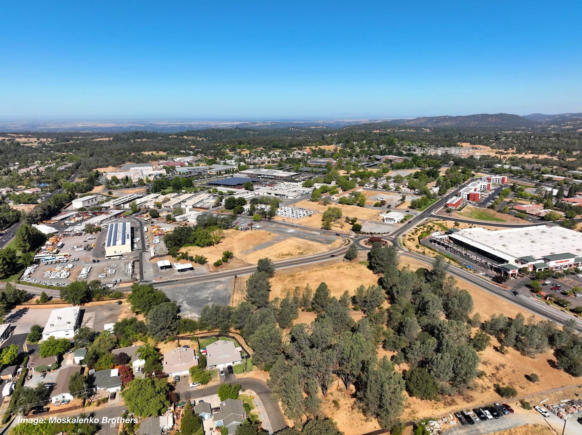 The 20-year redevelopment plan for the Placer County Government Center. 