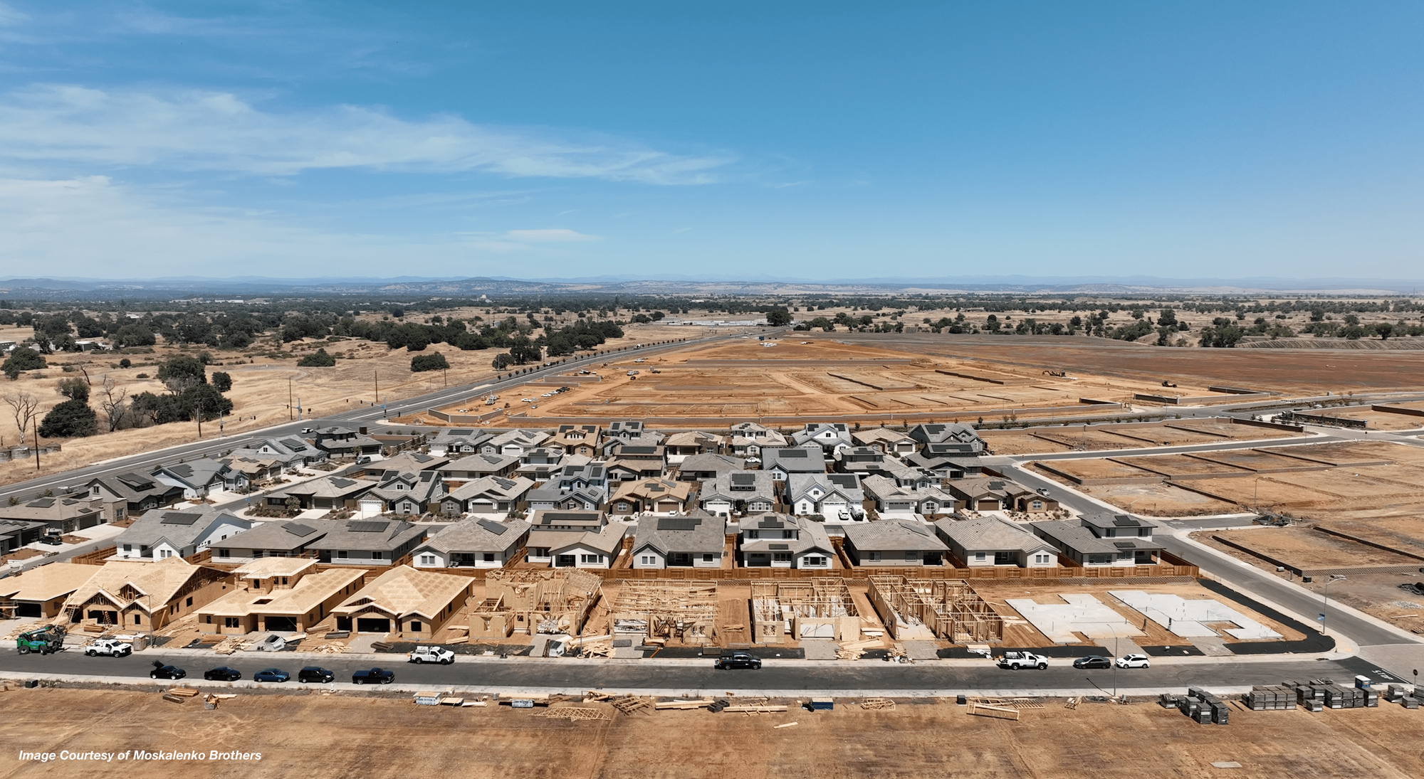The 3800-acre Rio Del Oro project in Rancho Cordova will include over 12,000 residential units and 7.6 million square feet of commercial space.