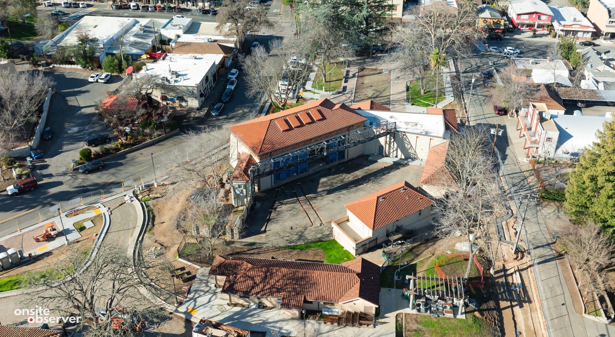 Measure J-funded project in the heart of Fair Oaks Village makes steady progress.