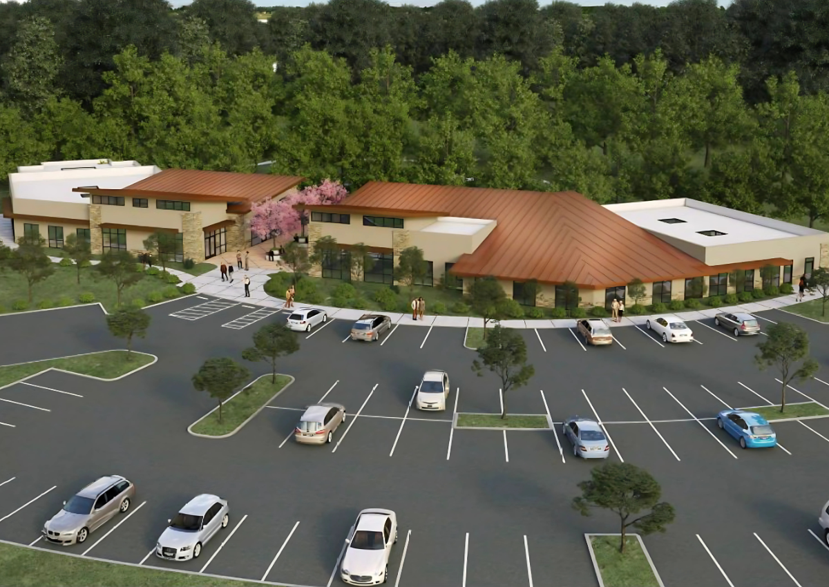 A rendering shows the planned Beautiful Minds Wellness campus in North Auburn. Courtesy of Beautiful Minds. 
