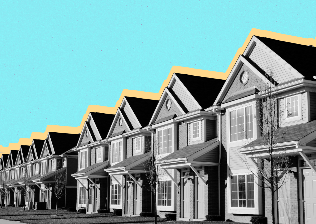 Cover design features identical townhomes, symbolizing Sacramento’s push to streamline approval for small infill housing projects.
