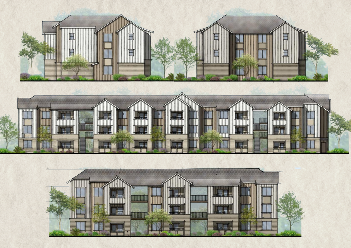 Rendering of the proposed Sierra Wilds Apartments in Rocklin. Image: SDG Architects, Inc.