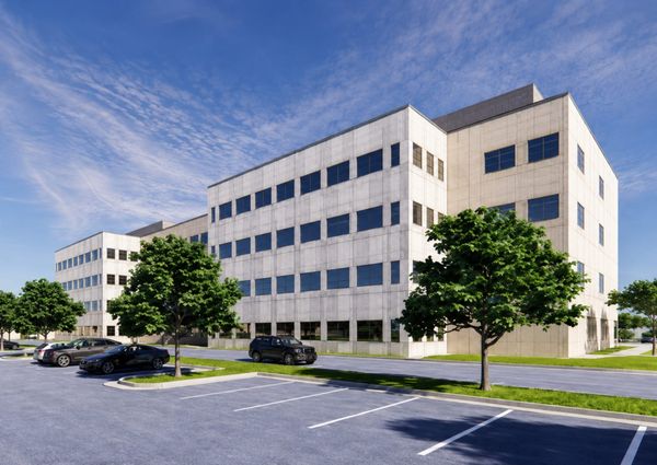 A rendering shows Kaiser Permanente’s planned four-story medical office building at its Folsom campus near Palladio Parkway. Image: Gresham Smith.