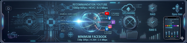 Calculateur de débit de Streaming