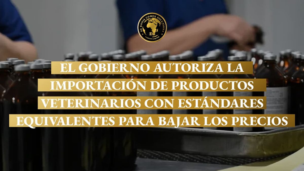 importación de productos veterinarios