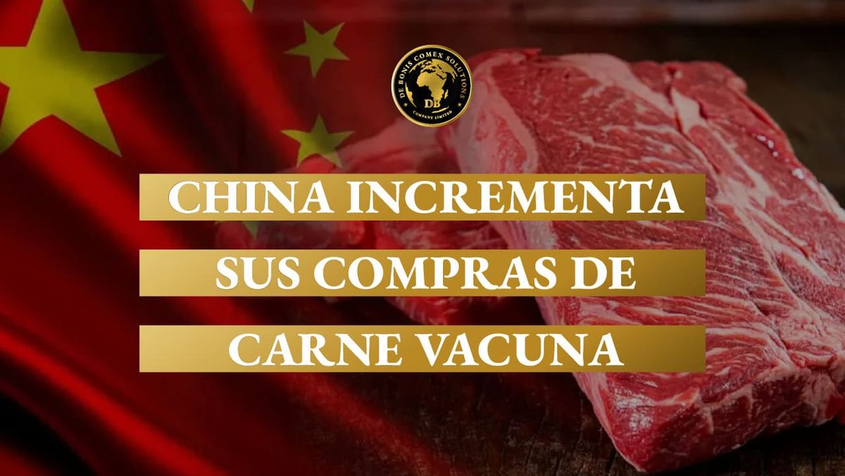 Importación de carne vacuna en China, clave para las exportaciones.