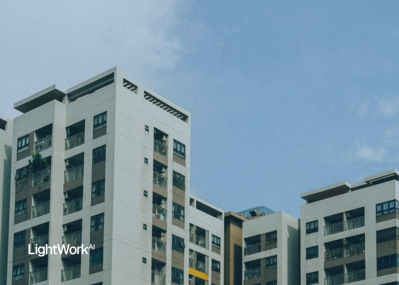 buildings with lightwork ai logo