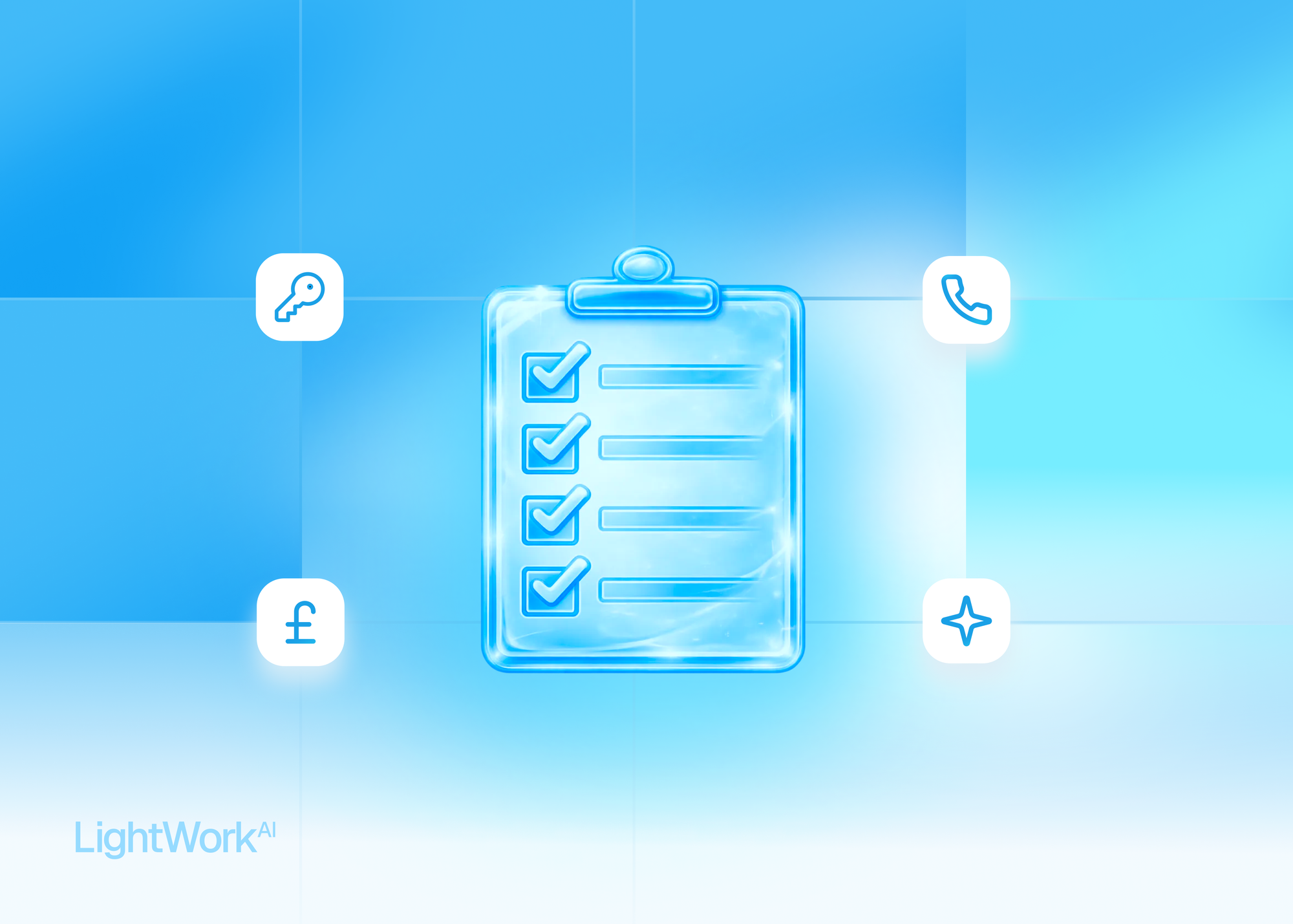 checklist with lightwork ai logo