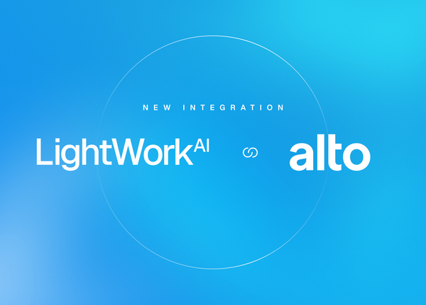 LightWork AI x Alto integration announceme