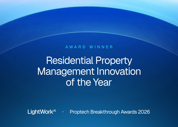 LightWork AI x Proptech Breakthrough Awards 2026
