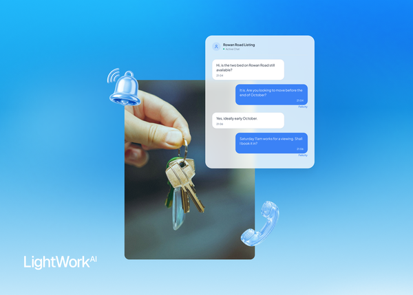 LightWork AI feature image with keys and assets