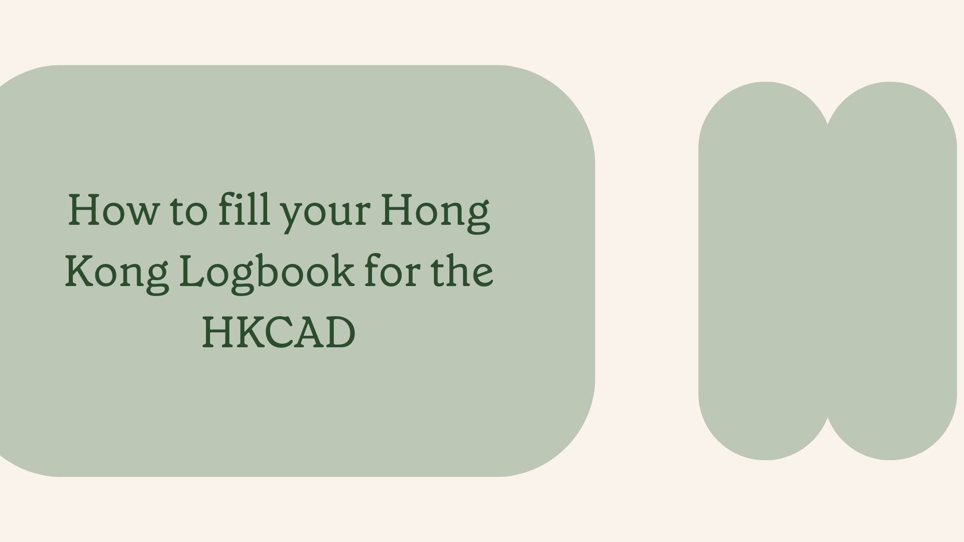 How to Fill in the Hong Kong CAD Logbook (CAD 407): A Complete Guide for Airline Pilots