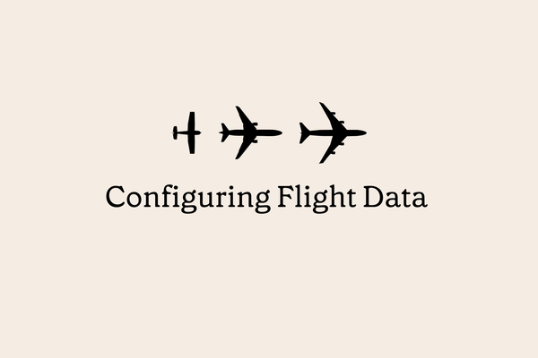 Configuring Flight Data settings in Aviato