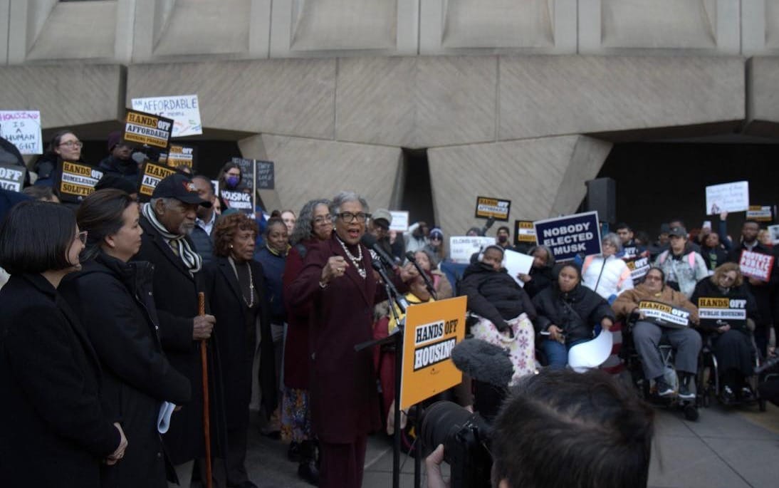 Rep. Joyce Beatty Leads Fiery Rally to Defend Affordable Housing Amid Federal Budget Cuts