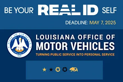 Louisiana Residents Urged to Secure REAL ID Before May 2025 Deadline