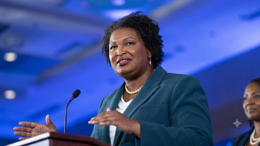 Voting Rights Debate Escalates as Stacey Abrams Accuses House Speaker Mike Johnson of Reviving Jim Crow-Era Concerns