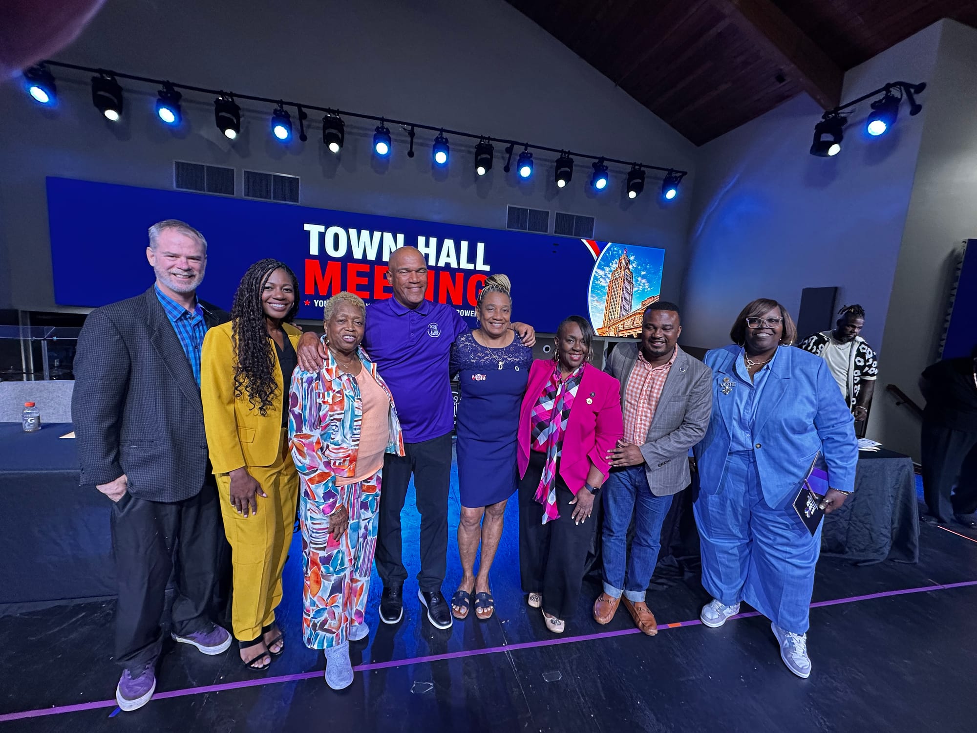 Our Democracy is Under Siege: Black Leaders Launch Fierce Defense of Voting Rights at Baker Town Hall