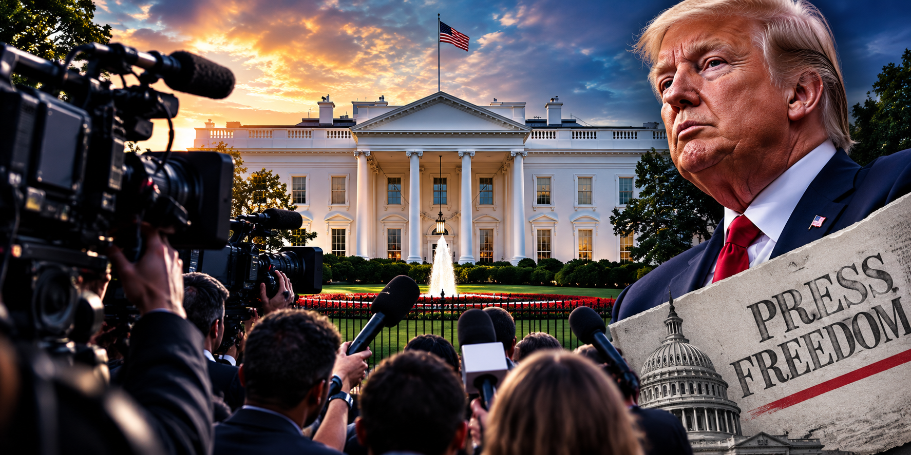 White House Media Fight Raises Larger Questions About Press Freedom Ahead of Midterms