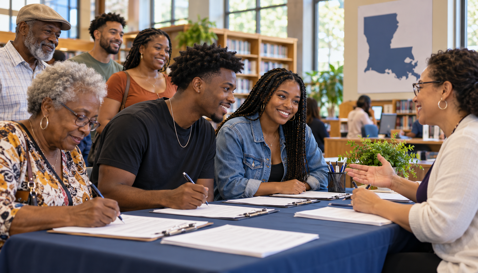 Louisiana Voter Registration Week Brings Sign-Ups to Schools as November Deadlines Near