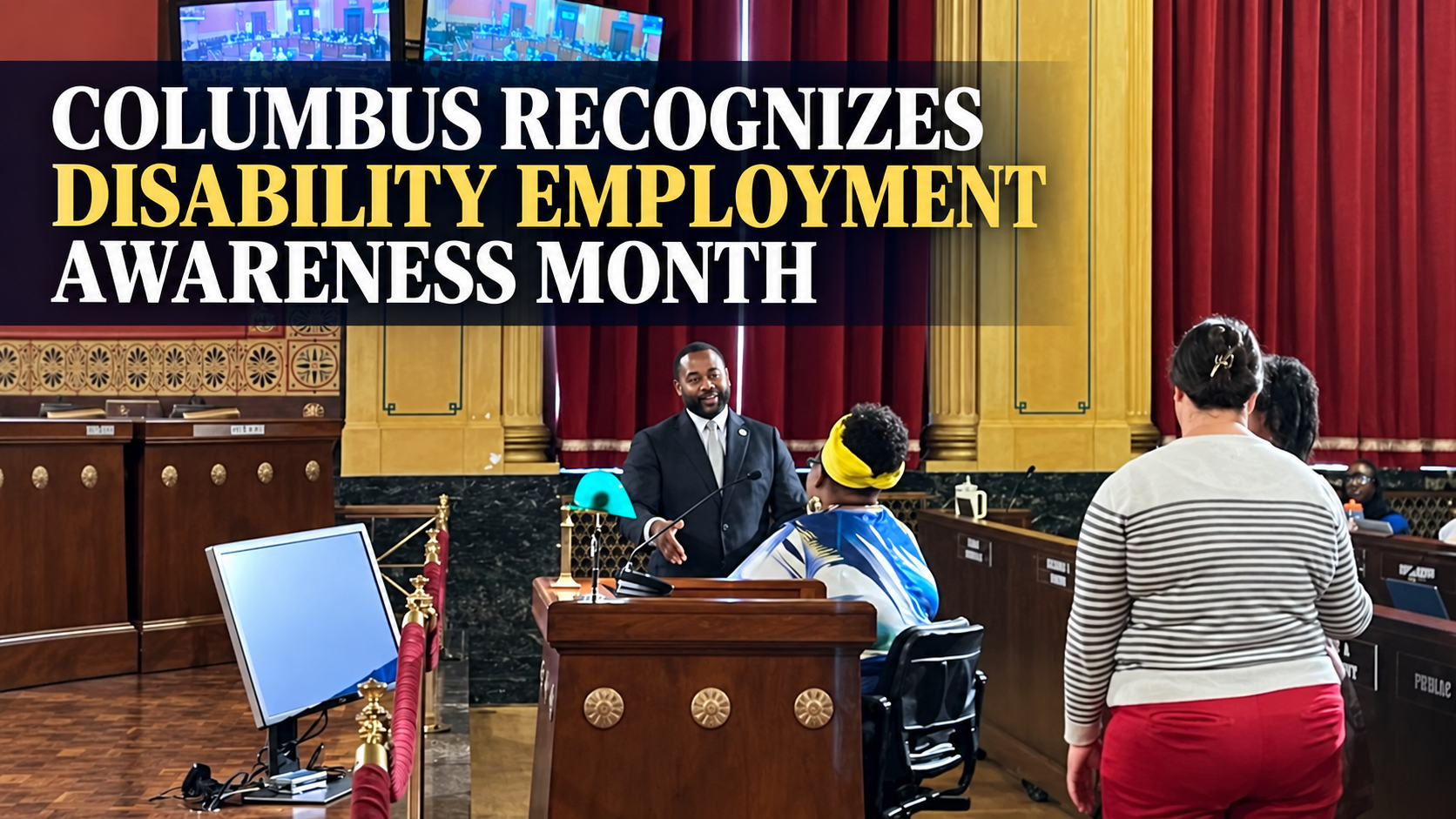 Columbus leaders recognize Disability Employment Awareness Month