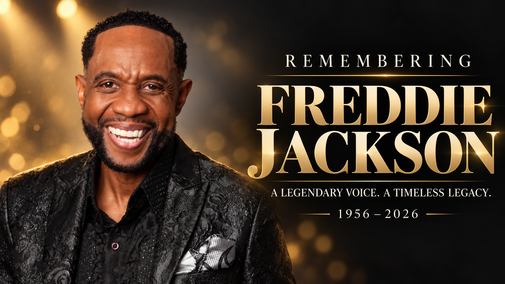 Freddie Jackson, R&B Legend Whose Ballads Defined an Era, Dies at 70