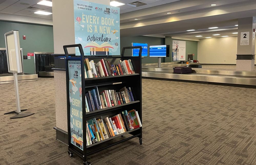 BR airport adds three Little Free Libraries with books for all ages post image