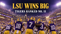 LSU Dominates Texas A&M, but Florida’s Surge Pushes Tigers Out of Top 10 post image