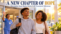 After 100 Hospital Stays, Alexandria Teen Looks Toward a Future Treating Sickle Cell Disease post image
