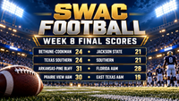 Late Touchdowns, Walk-Off Kick Shake Up SWAC Football Races in Week 8 post image