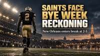 Saints Face Bye Week Reckoning After Ground Game Stalls in Paris post image