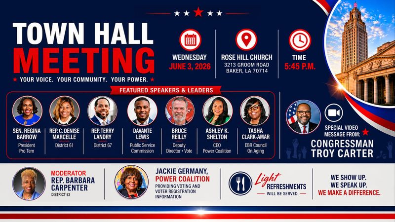 Community Town Hall in Baker to Address Redistricting, Voter Registration, and Civic Engagement post image