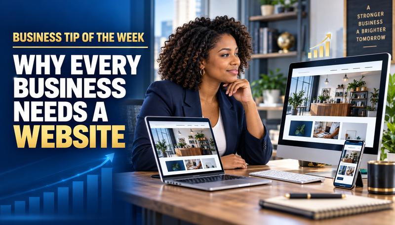 Business Tip of the Week: Why Every Business Needs a Professional Website post image