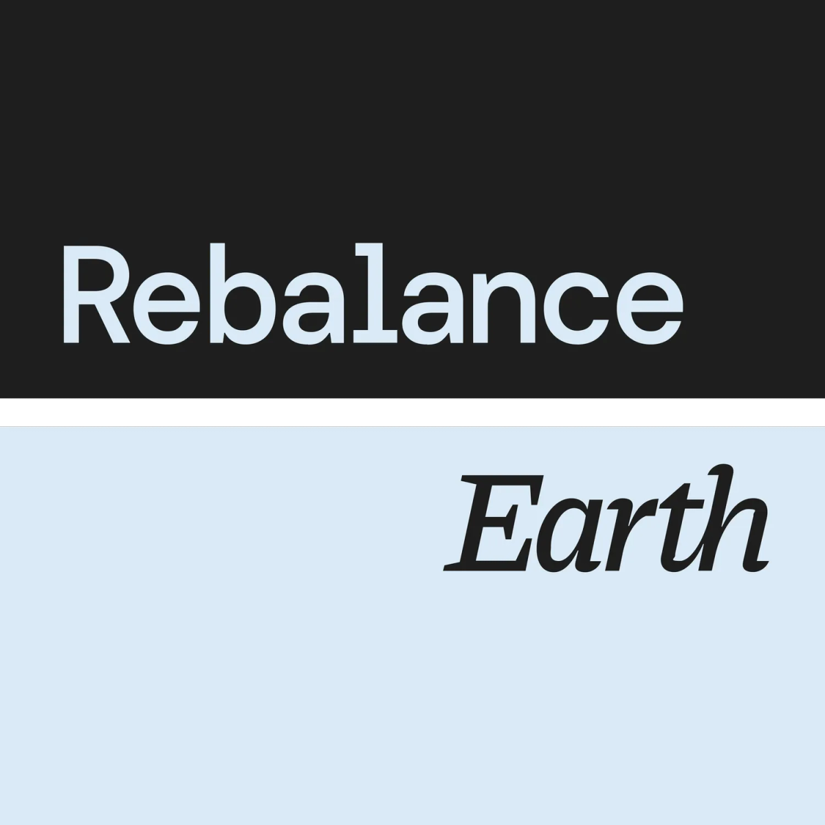 Rebalance Earth