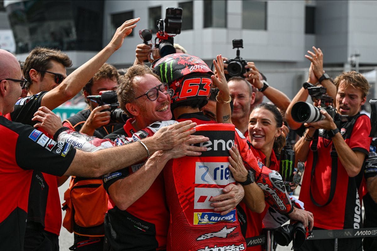 MotoGP: Bagnaia Wins in Malaysia Sprint, Alex Marquez P2, Acosta P3