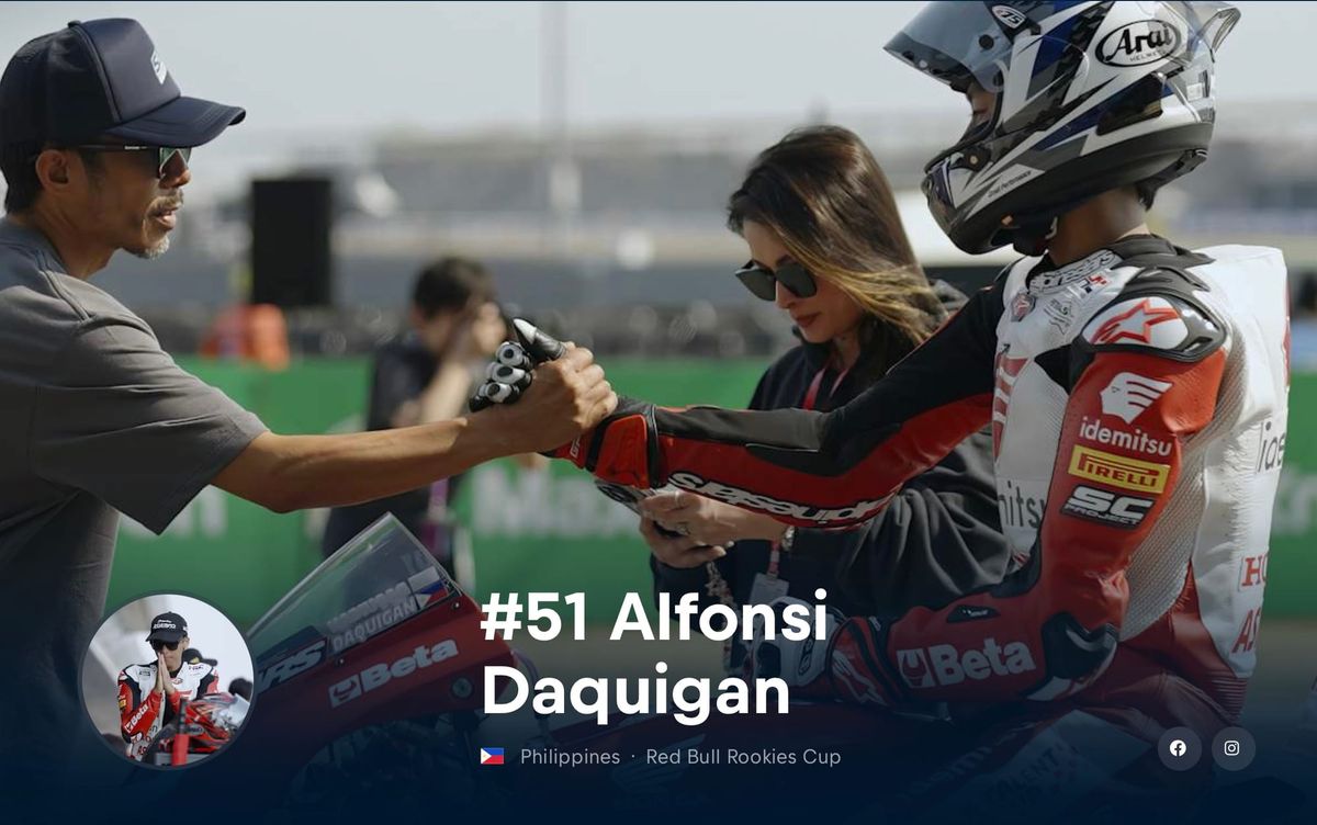 Philippines to the World: Alfonsi Daquigan Set for Historic 2026 Red Bull MotoGP Rookies Cup Debut