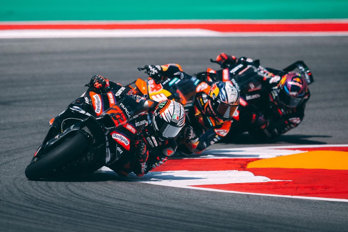 Bezzecchi Makes History at COTA: Aprilia Dominates as Records Fall in Texas