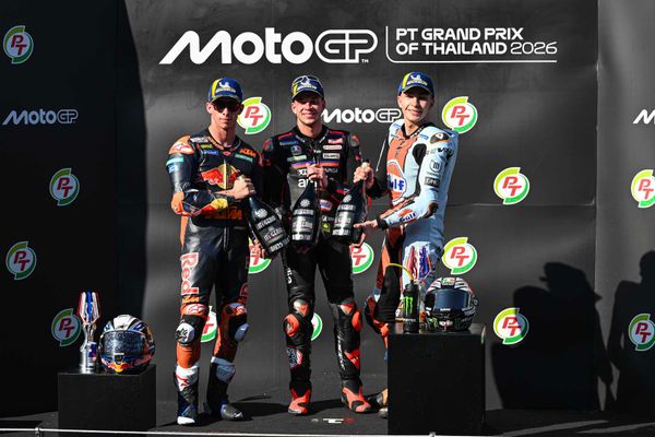 Bezzecchi Dominates Buriram Opener; Marquez DNF Ends Ducati Streak